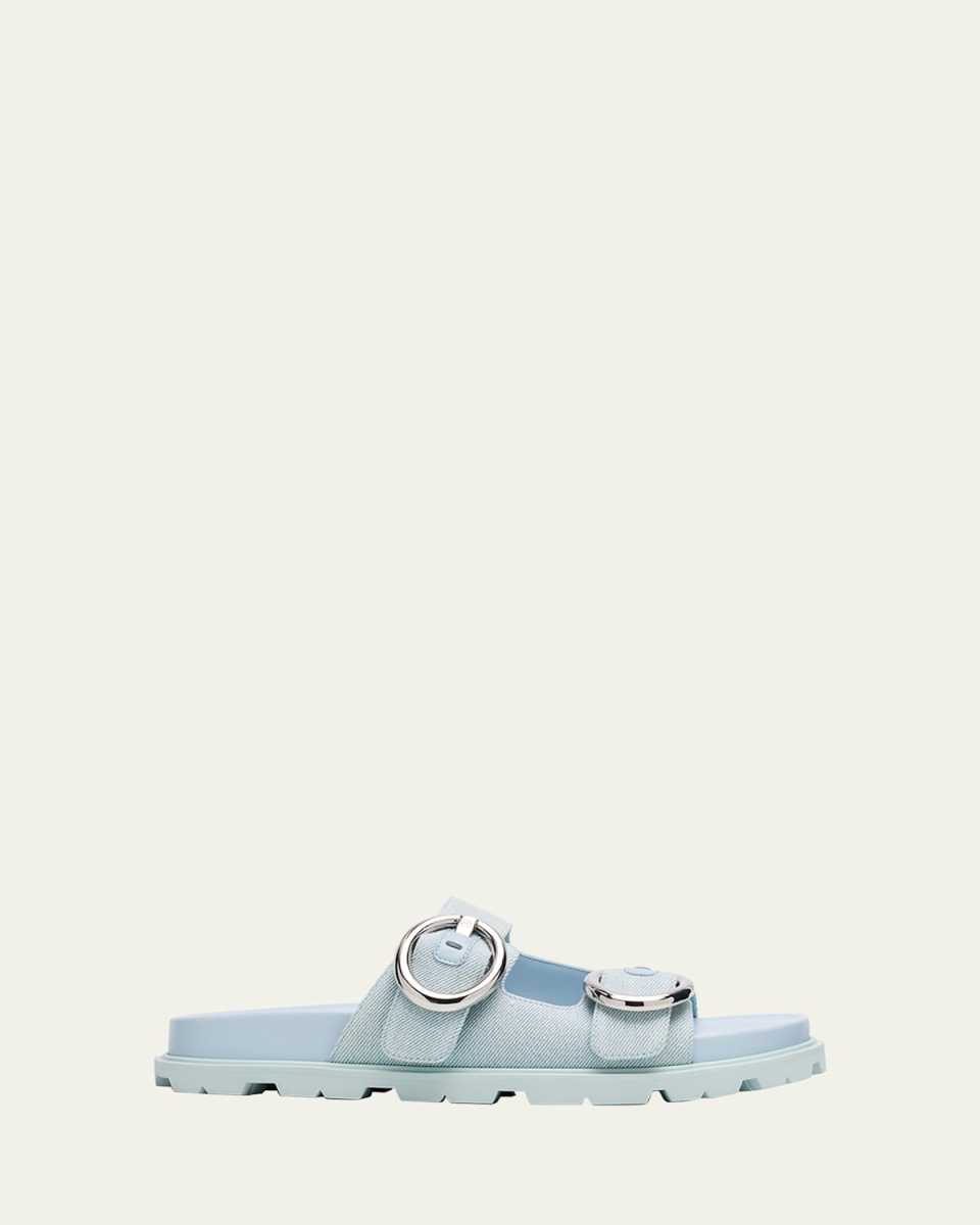 Benni Denim Sport Slides